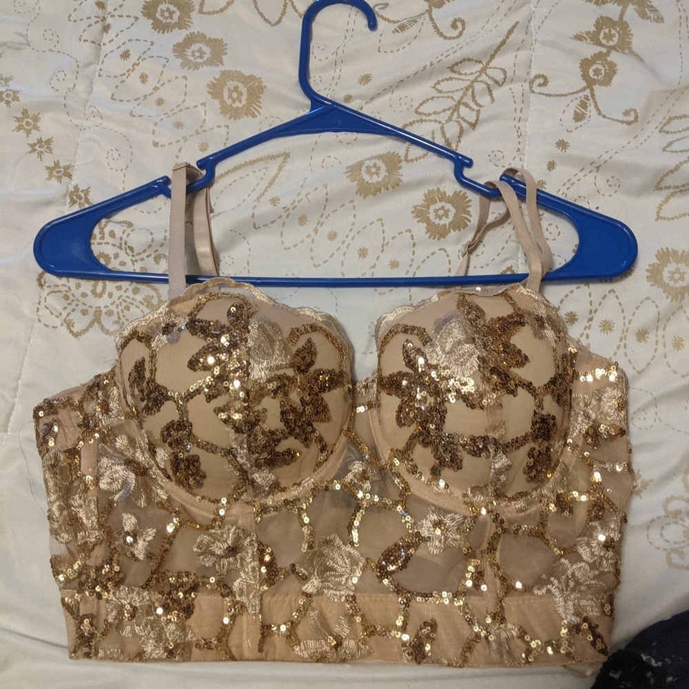 Golden Bustier